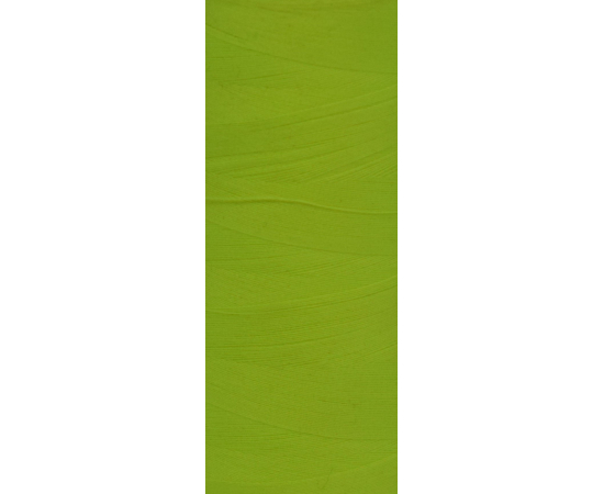 Армированная нитка 28/2 2500м №201. салатовый неон, изображение 2 в Бородянке